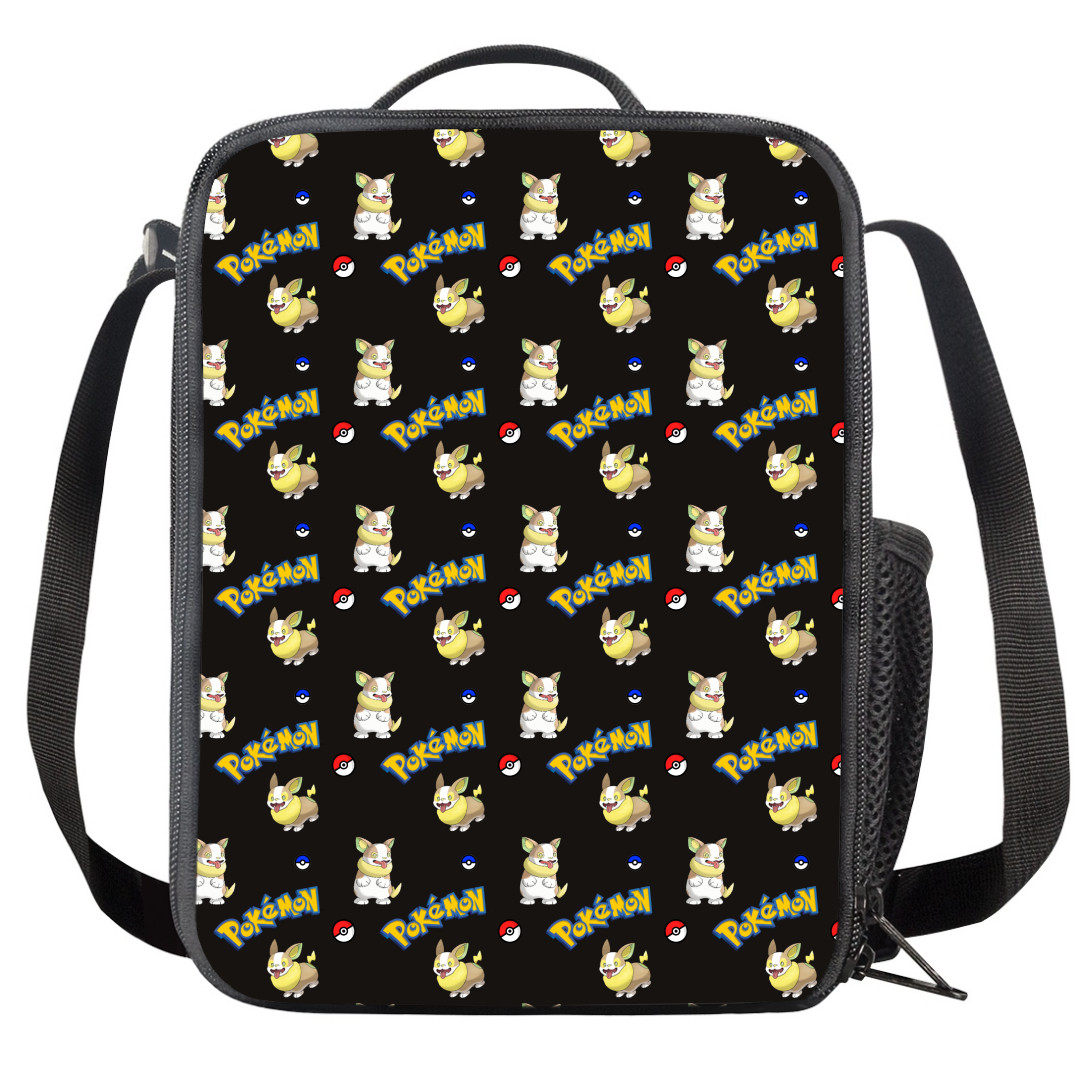 Pokemon Yamper Insulated Soft Lunch Box Lunchbox For School - Yamper Character Series Art