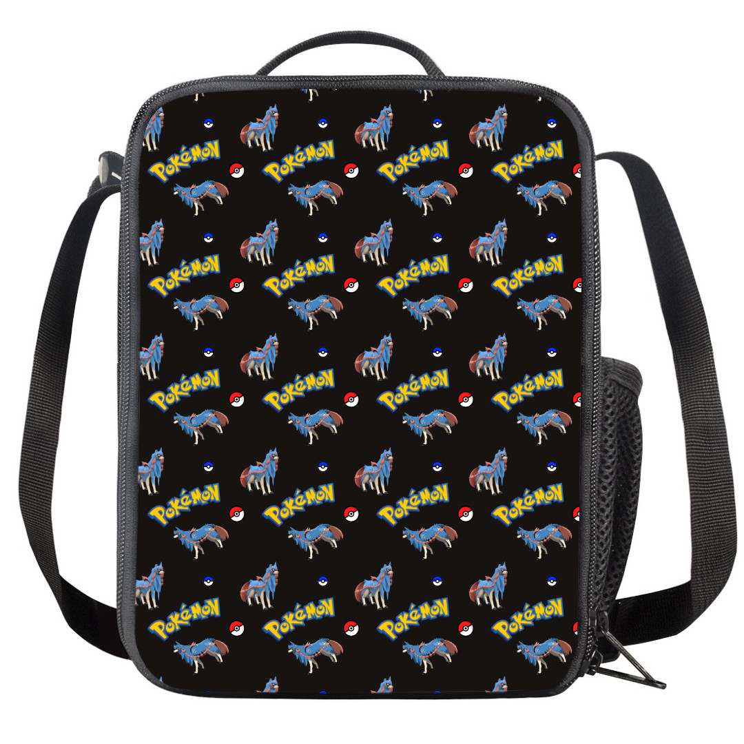 Pokemon Zacian Insulated Soft Lunch Box Lunchbox For School - Zacian Character Series Art