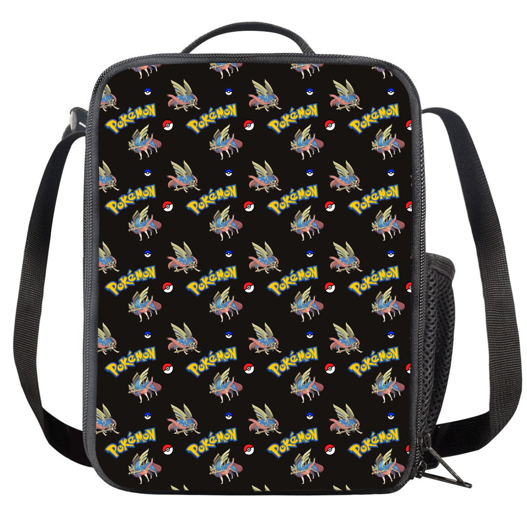 Pokemon Zacian Insulated Soft Lunch Box Lunchbox For School -Zacian Sword Character Series Art