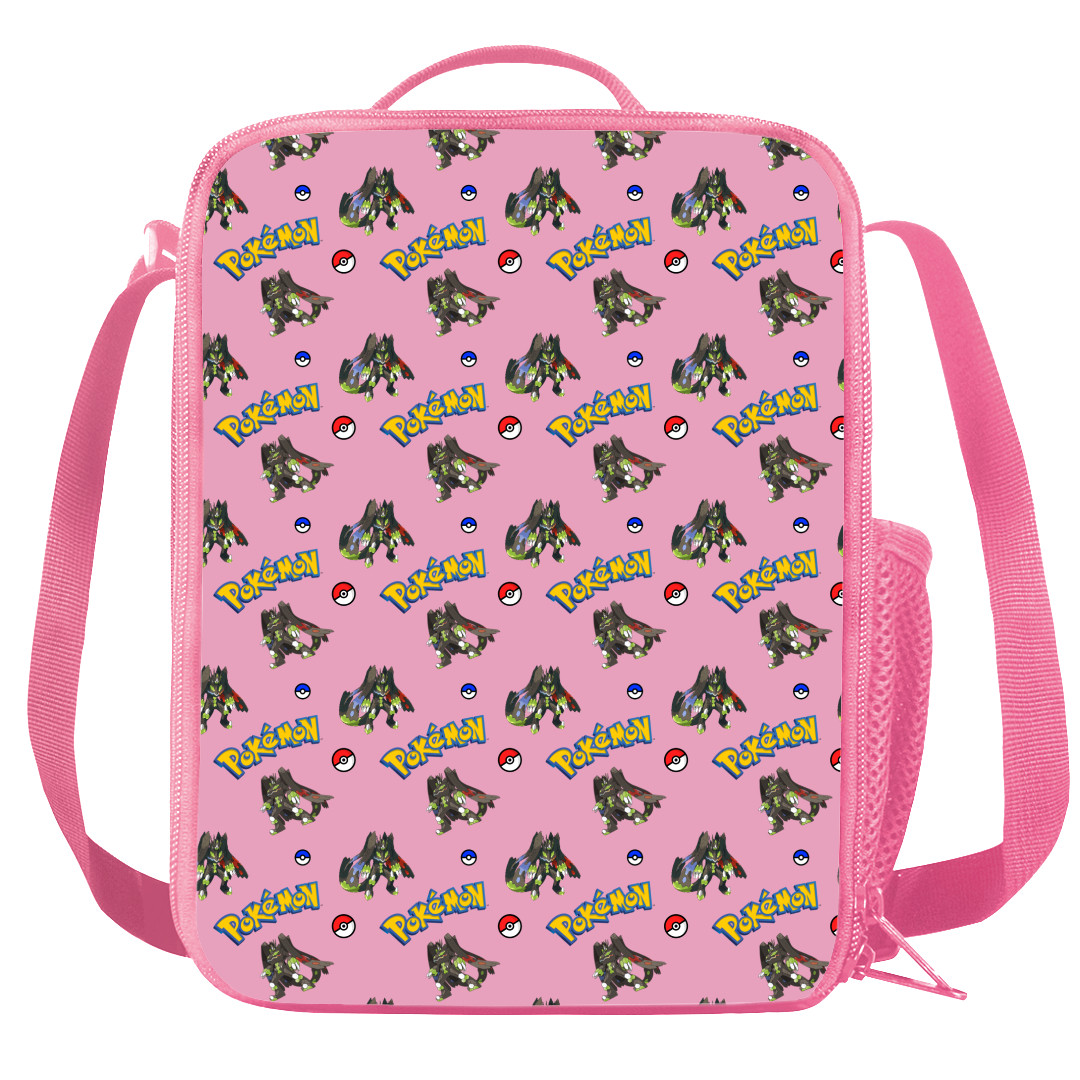 Pokemon Zygarde Insulated Soft Lunch Box Lunchbox For School - Zygarde Complete Character Series Art