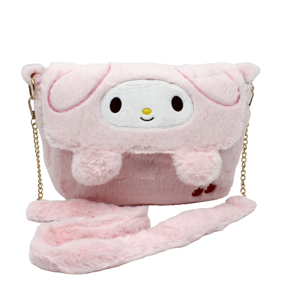 My Melody Plush Crossbody Bag