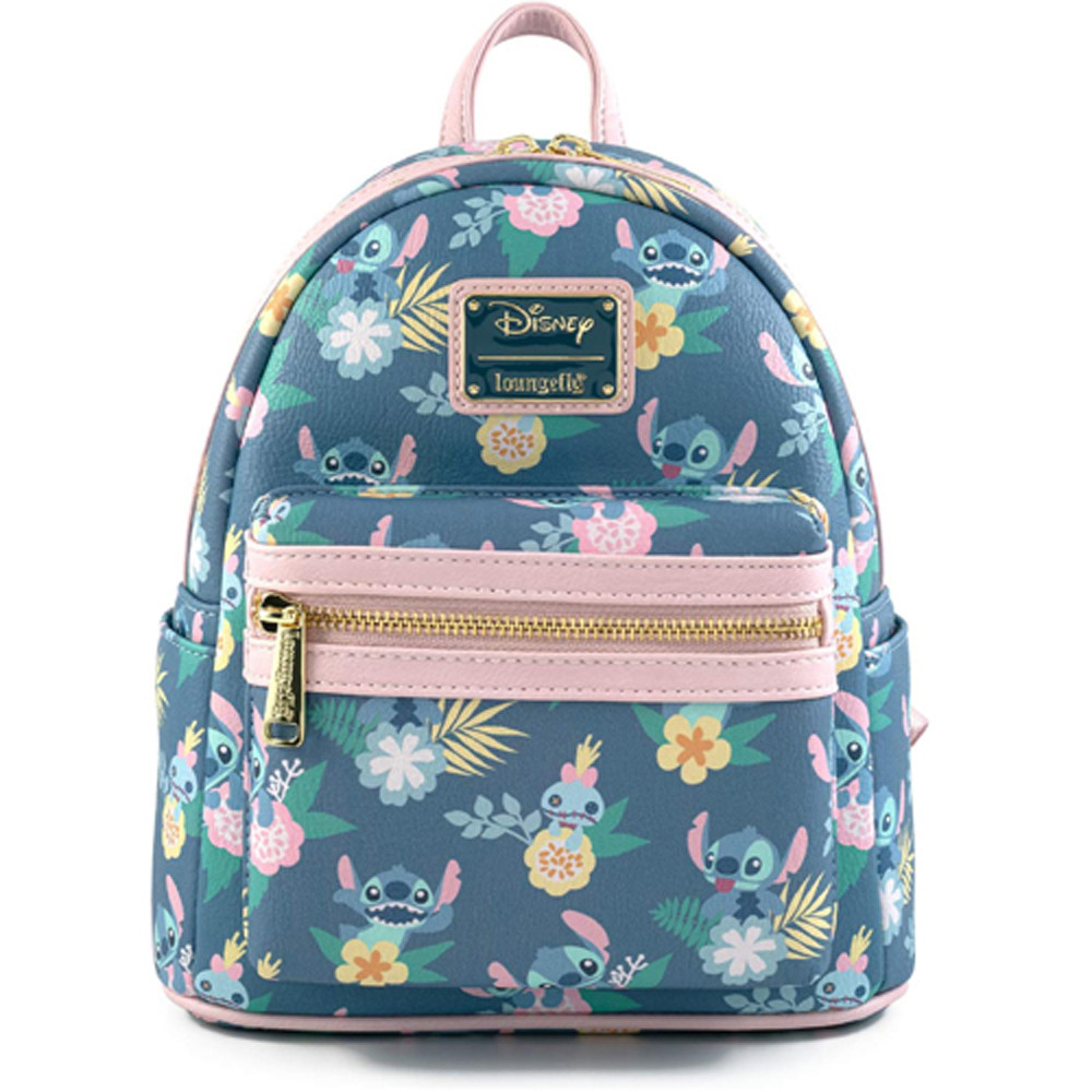 Stitch Pattern Loungefly Mini Backpack