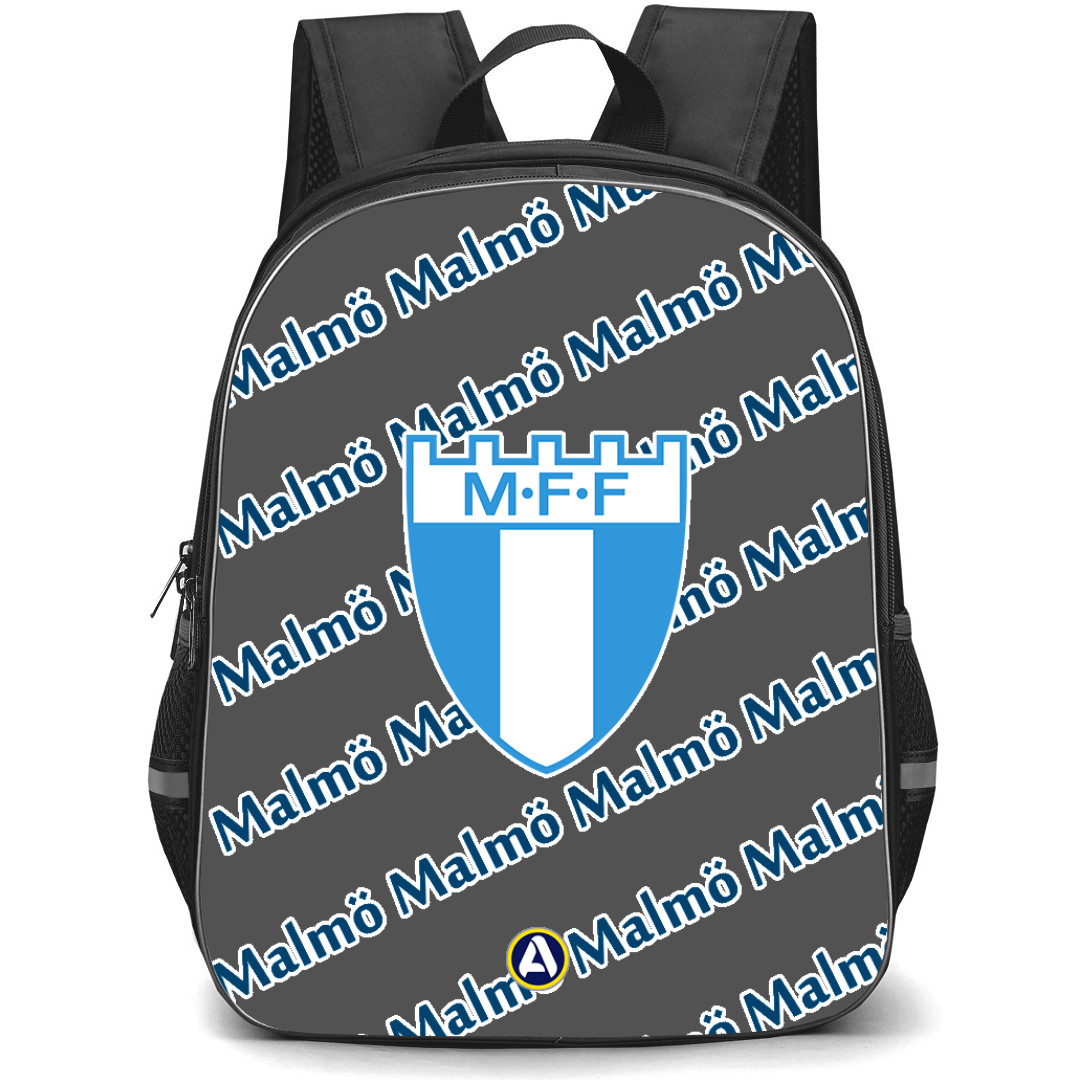 Malmo FF Backpack StudentPack - Malmo Football Club Medley Monogram Wordmark