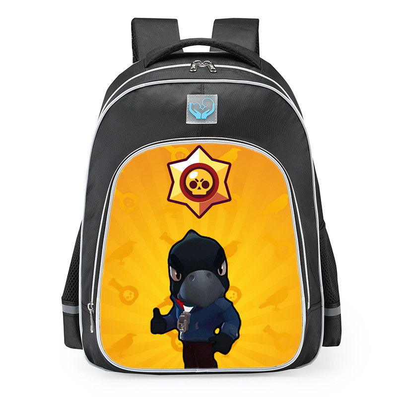 Brawl Stars Crow School Backpack