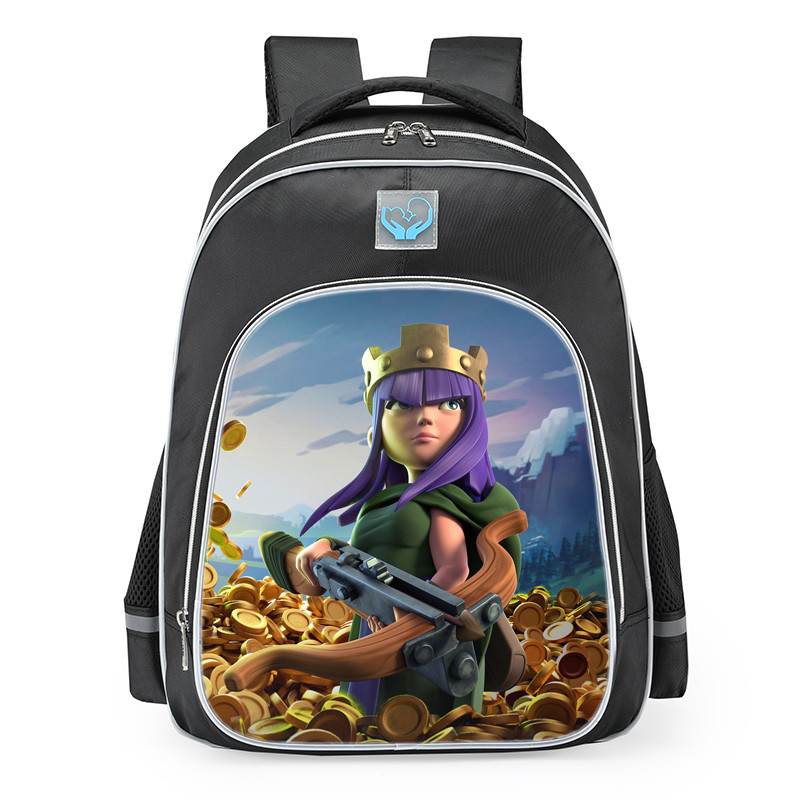 Clash Of Clans Archer Queen School Backpack