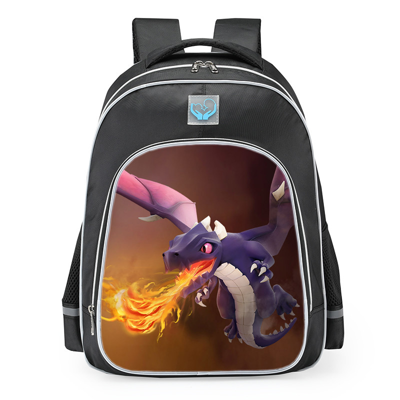 Clash Of Clans Dragon School Backpack