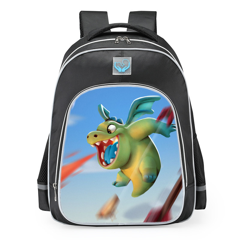 Clash Of Clans Baby Dragon School Backpack