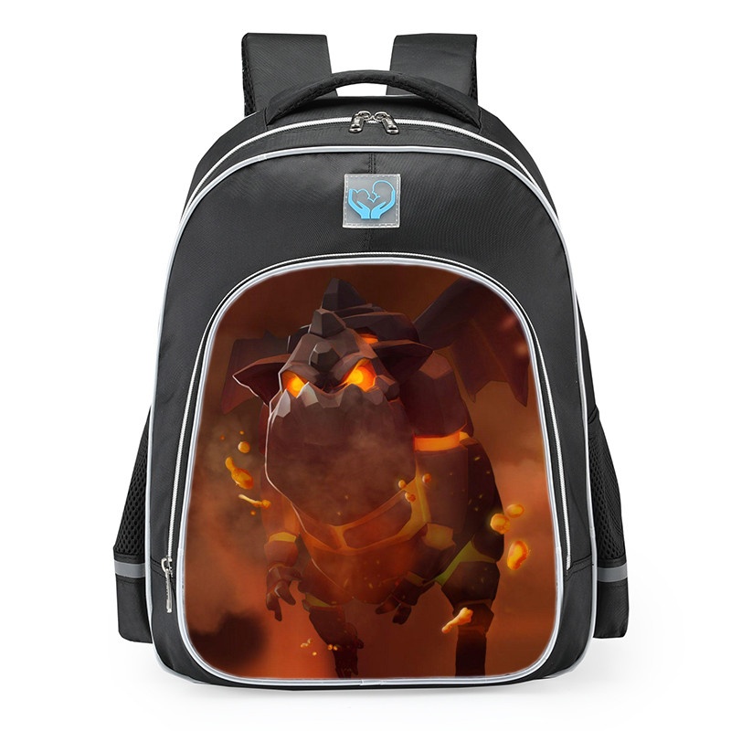 Clash Of Clans Lava Hound School Backpack