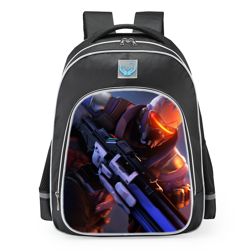Overwatch Soldier 76 School Backpack
