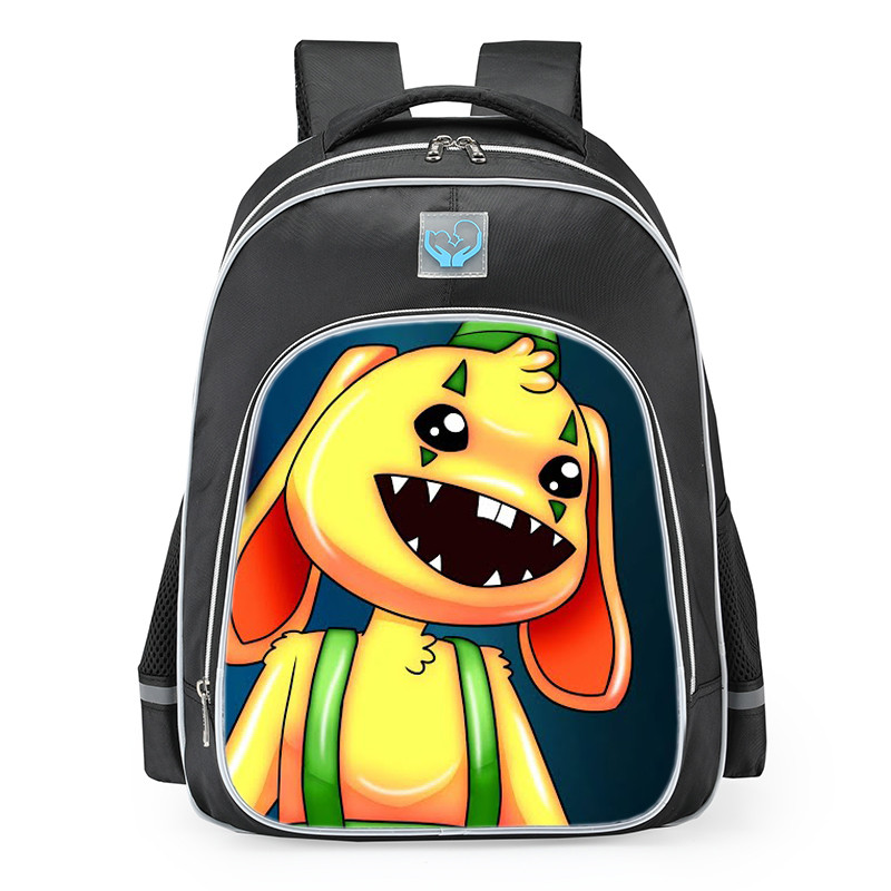 Poppy Playtime Bunzo Bunny Animated School Backpack