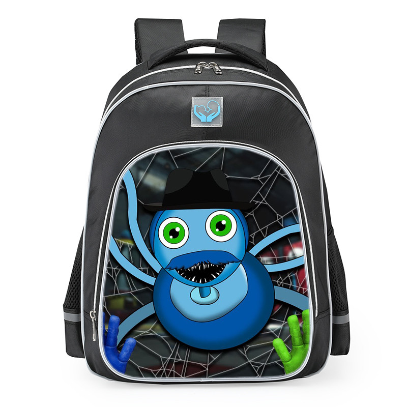 Poppy Playtime Daddy Long Leg Animated School Backpack