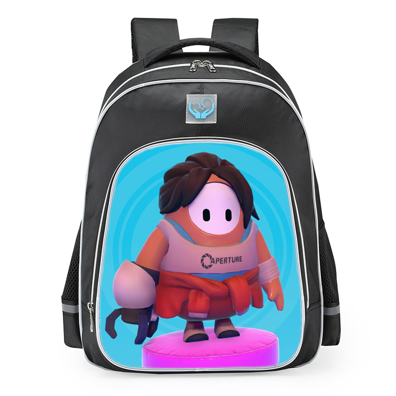 Fall Guys Chell Skin School Backpack