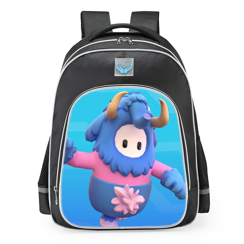 Fall Guys Chilly Skin School Backpack