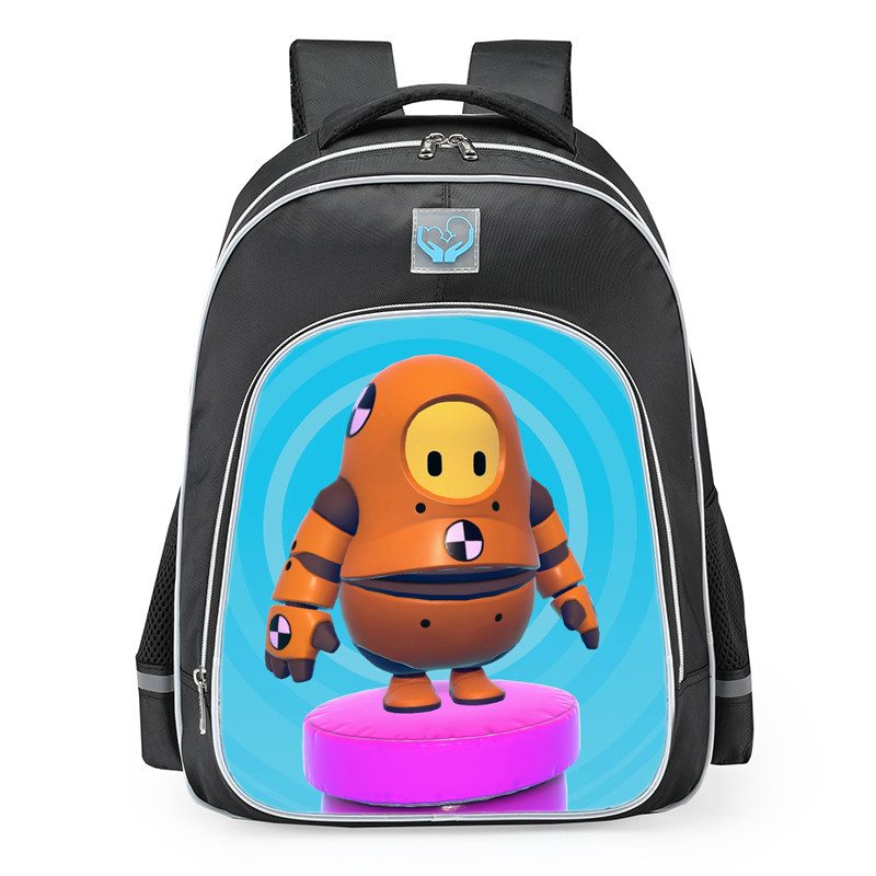 Fall Guys Crash Tester Skin School Backpack