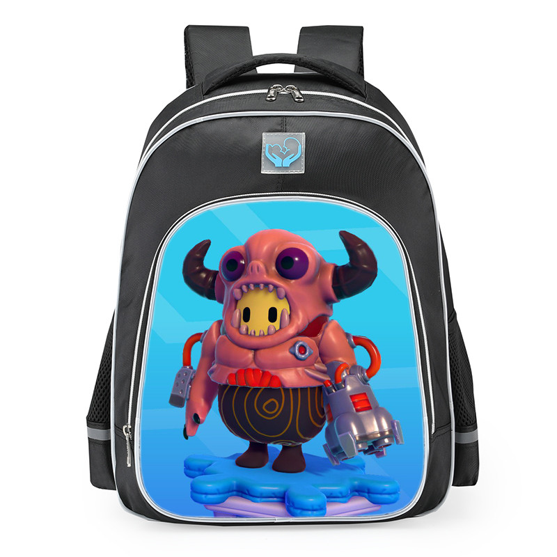 Fall Guys Cyber Demon Skin School Backpack