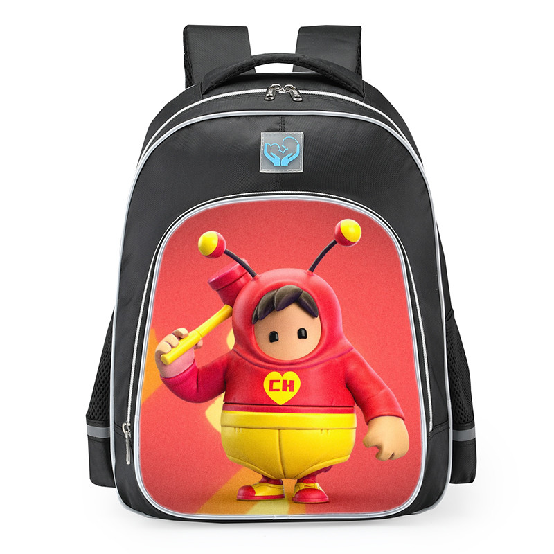 Fall Guys El Chapulín Colorado Skin School Backpack