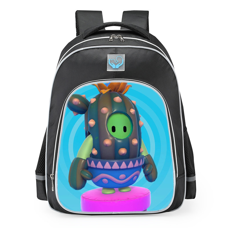 Fall Guys Envy Skin School Backpack