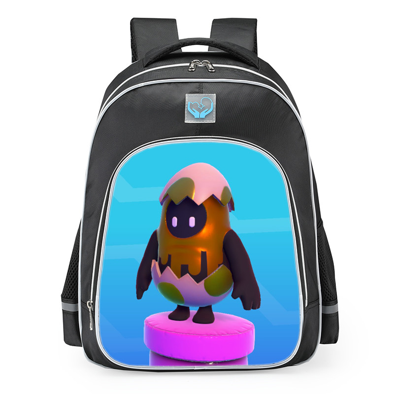 Fall Guys Golden Hatchling Skin School Backpack