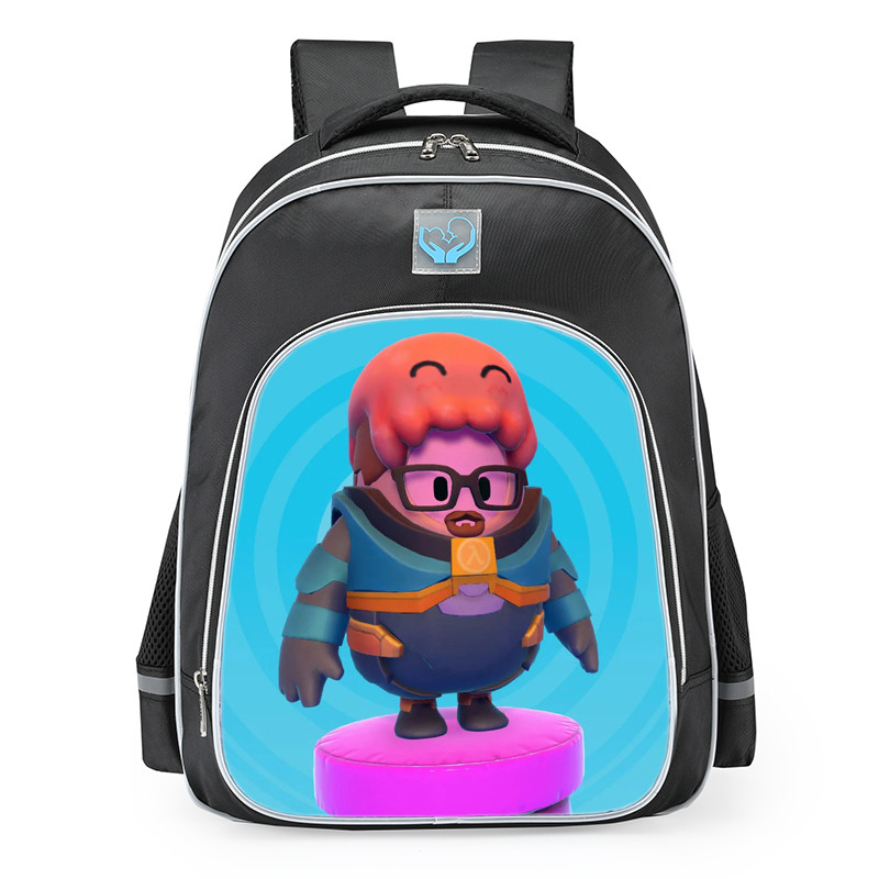 Fall Guys Gordon Headcrab Skin School Backpack