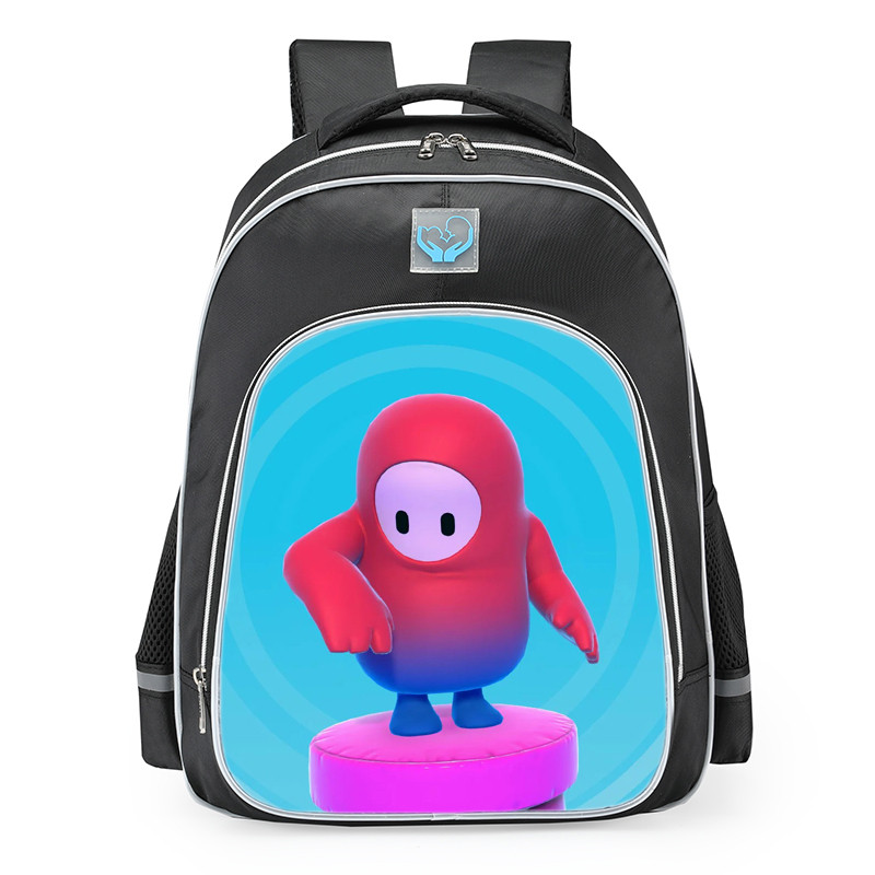 Fall Guys Gradient Skin School Backpack