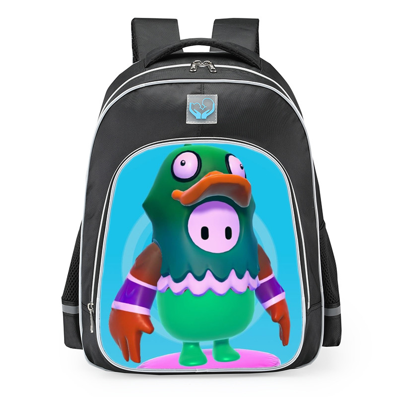 Fall Guys Mallard Skin School Backpack