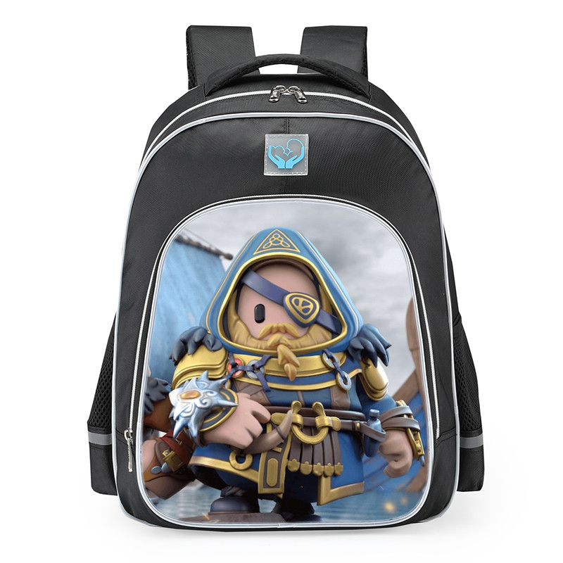 Fall Guys Odin Skin School Backpack