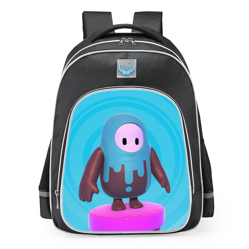 Fall Guys Paint Dipped Skin School Backpack