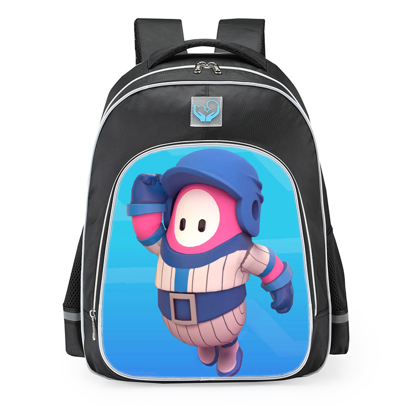 Fall Guys Pitcher Perfect Skin School Backpack