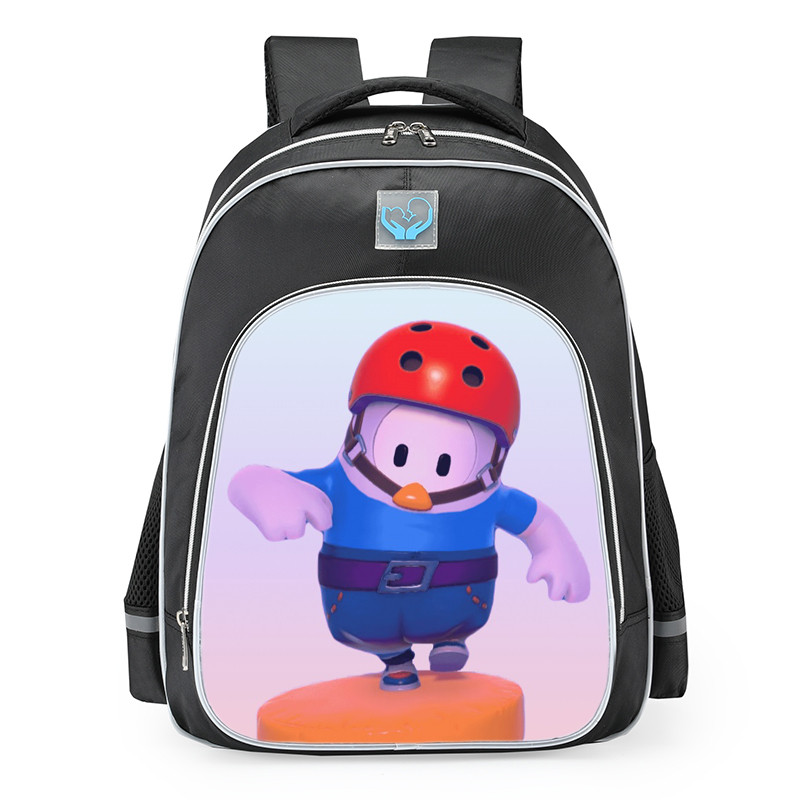 Fall Guys Racer Bean Skin School Backpack