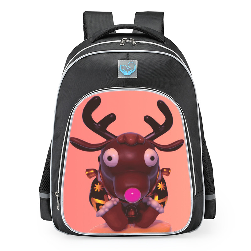 Fall Guys Santa’s Bean Skin School Backpack