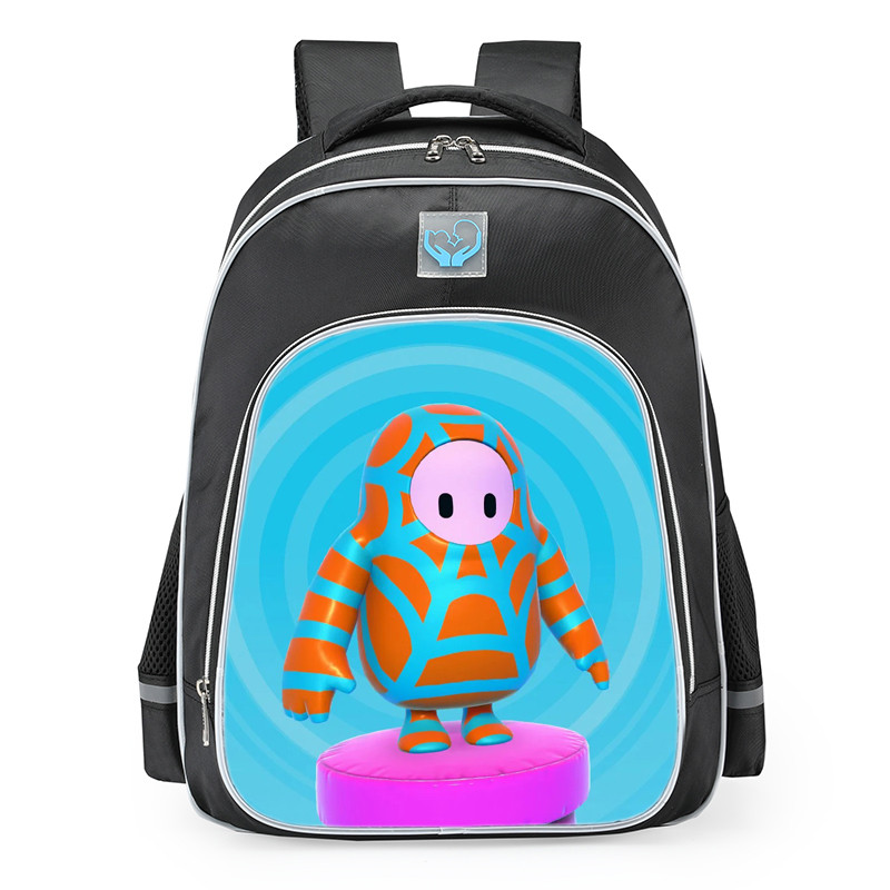 Fall Guys Spider Web Skin School Backpack