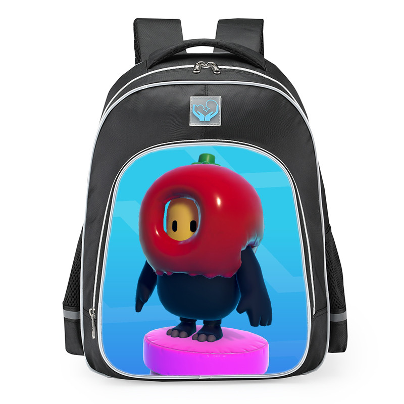 Fall Guys Tomato Skin School Backpack