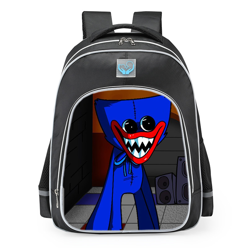 Friday Night Funkin FNF Vs Huggy Wuggy School Backpack