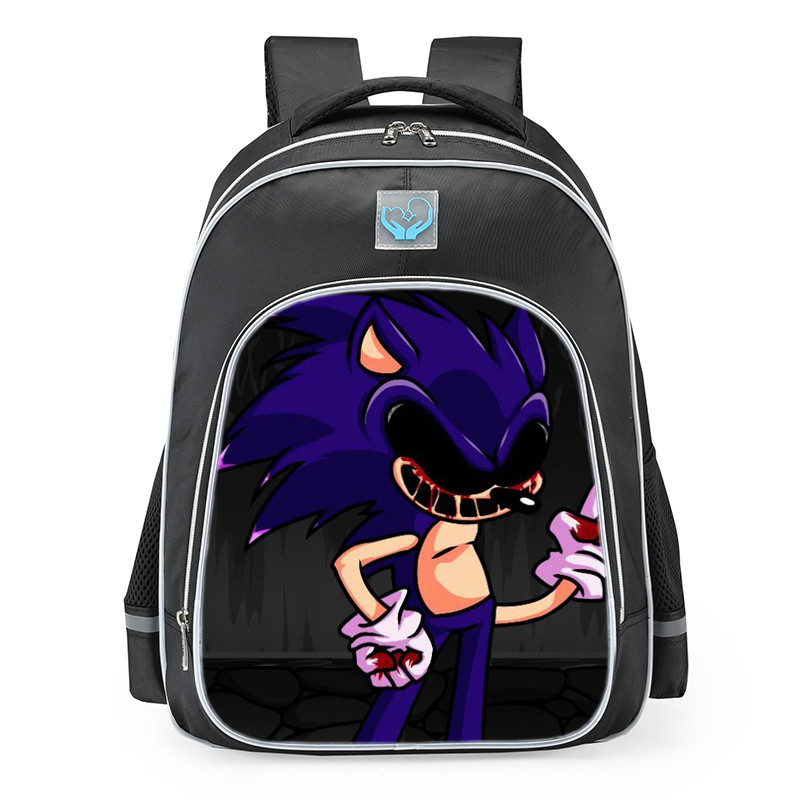Friday Night Funkin FNF Vs. Sonic.EXE You Can't Run School Backpack