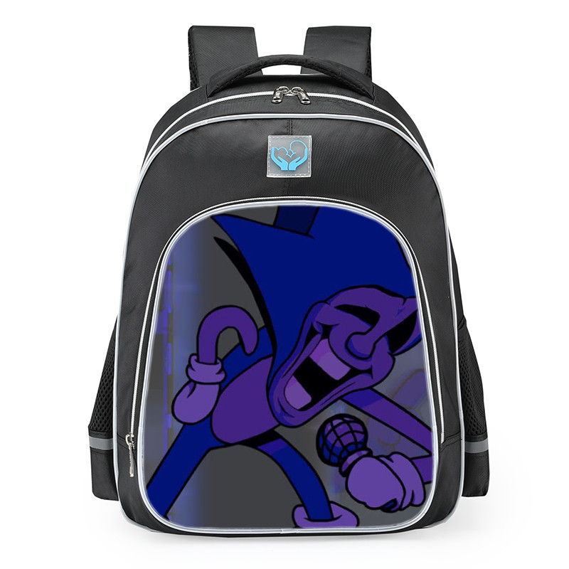 Friday Night Funkin FNF Vs. Sonic.EXE Majin Sonic School Backpack