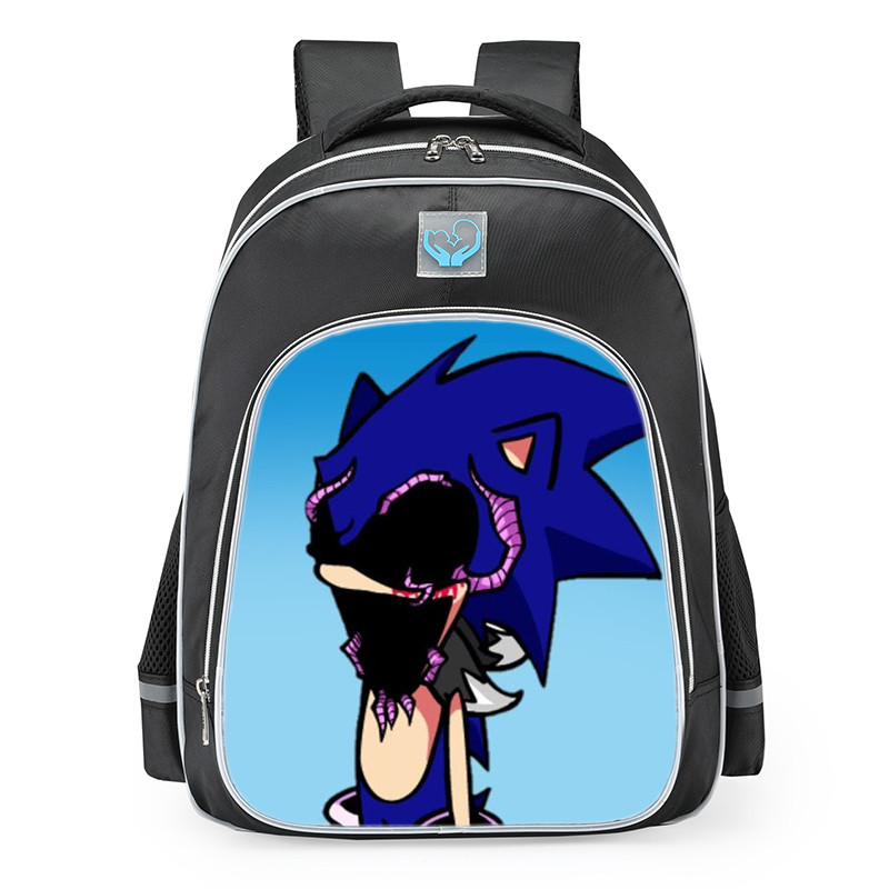 Friday Night Funkin FNF Vs. Sonic.EXE Slaybells School Backpack