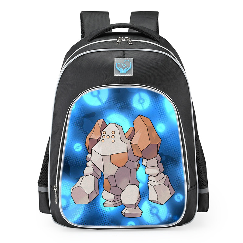 Pokemon Regirock School Backpack