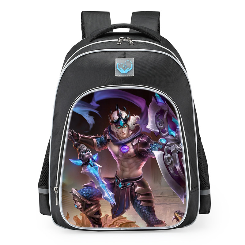 Smite Achilles Revenant Skin School Backpack