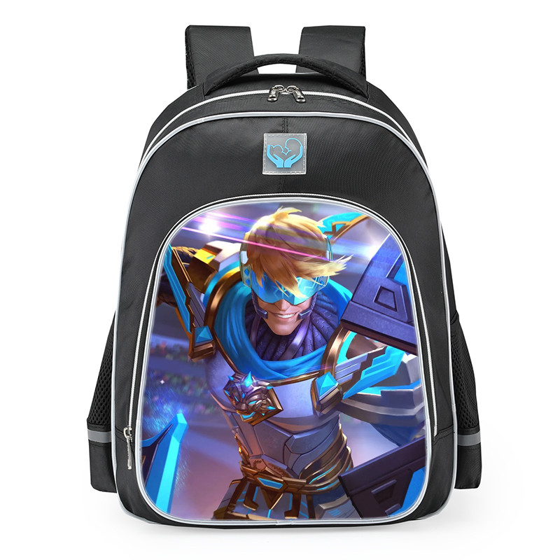 Smite Achilles Star Trooper Skin School Backpack