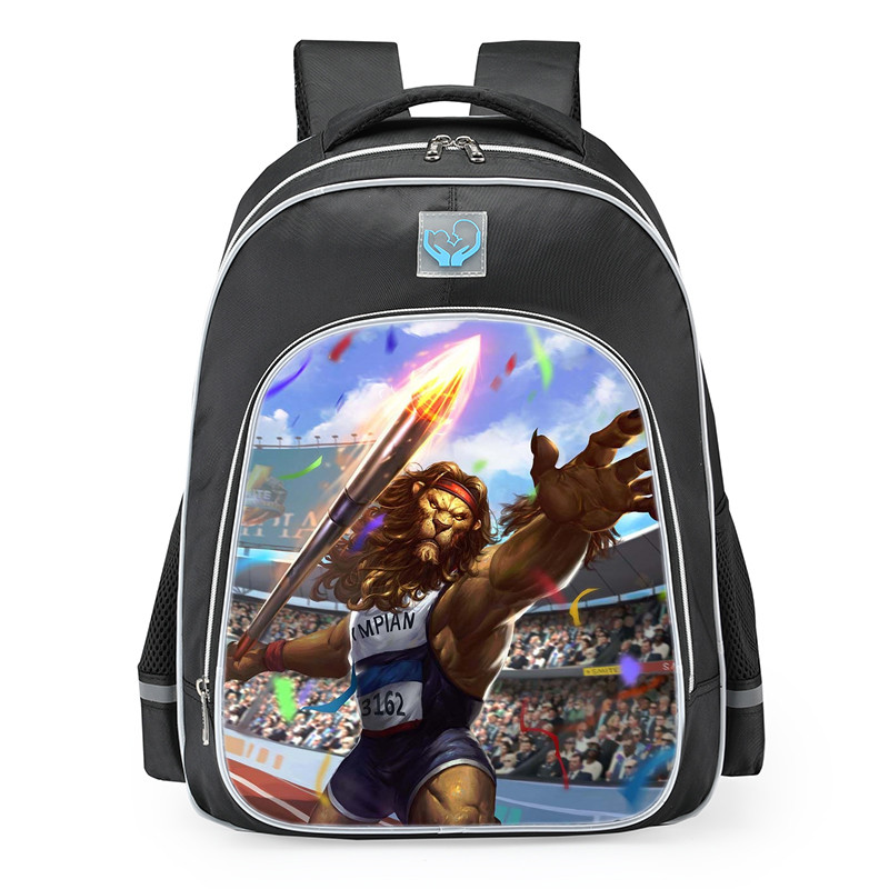 Smite Anhur Olympian Skin School Backpack