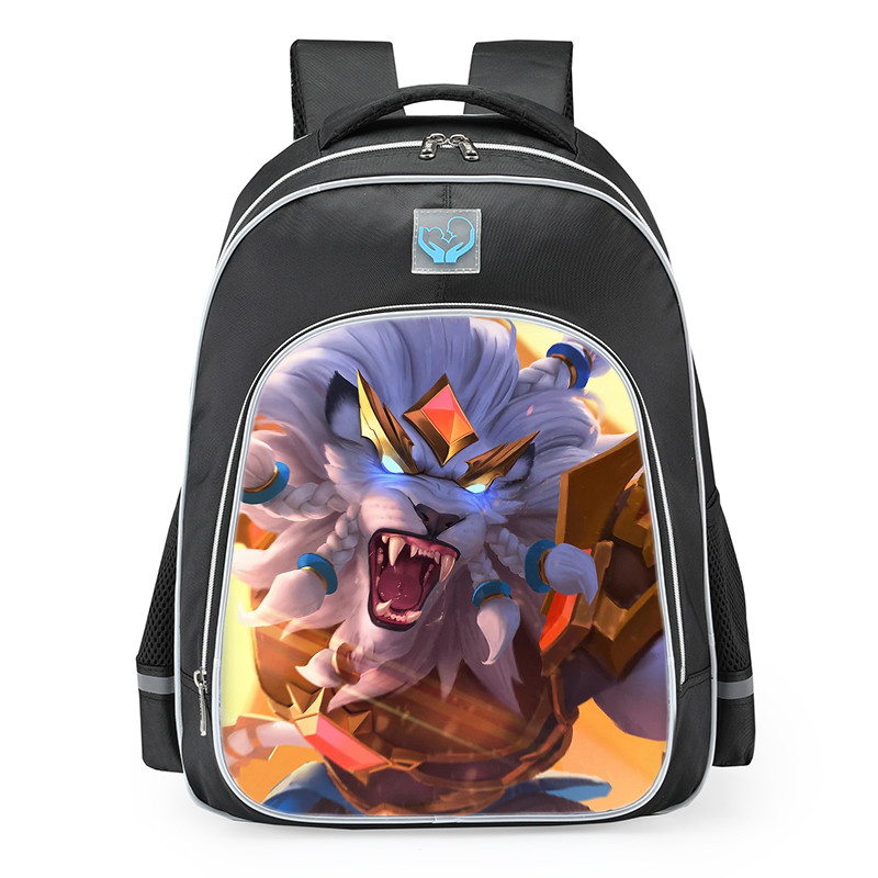 Smite Anhur Royal Fury Skin School Backpack