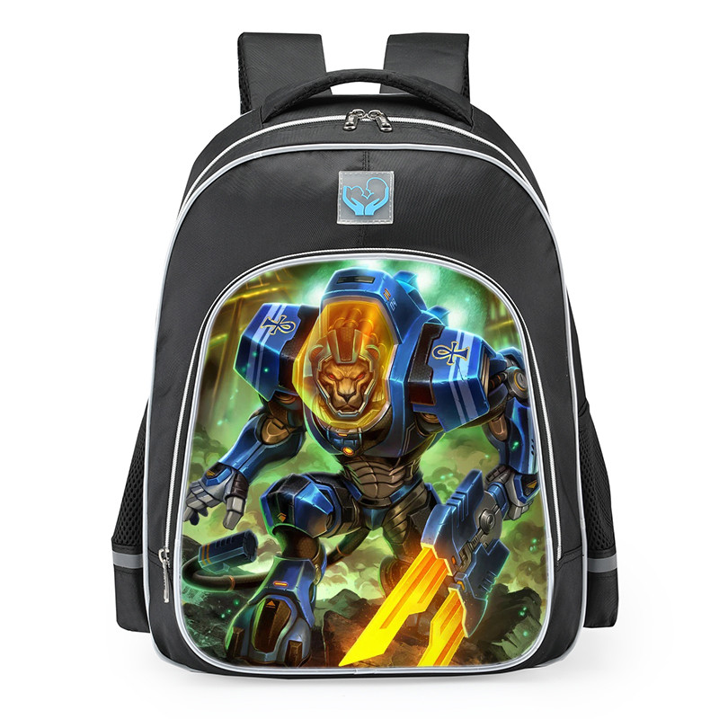 Smite Anhur Star Slayer Skin School Backpack
