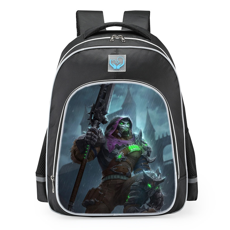 Smite Anhur The Impaler Skin School Backpack