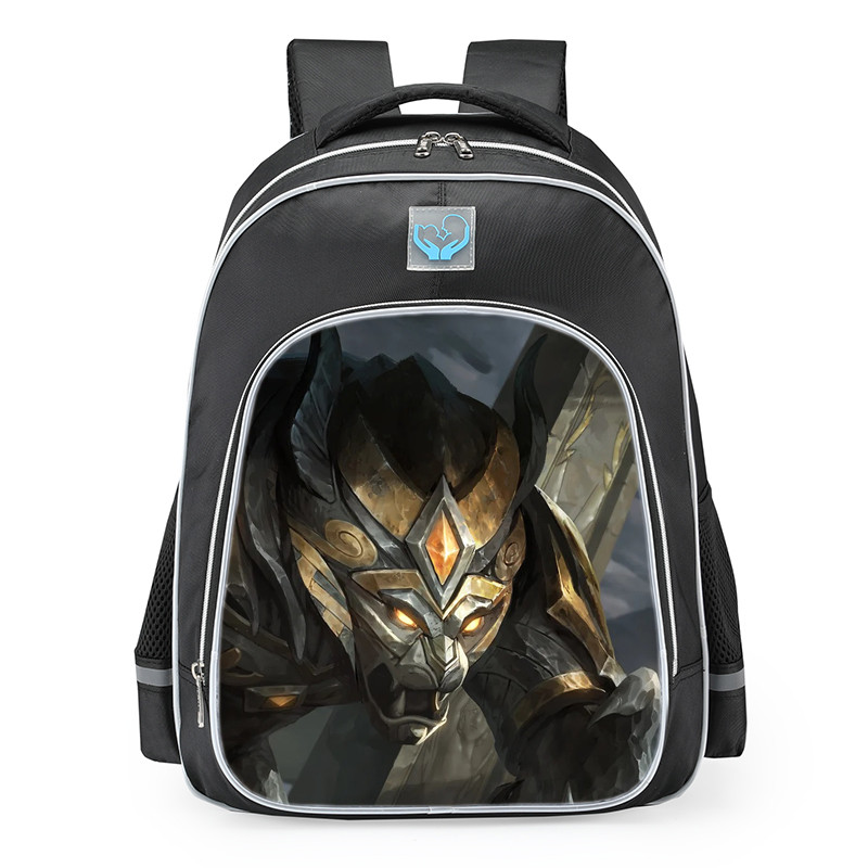 Smite Anhur Unbreakable Skin School Backpack