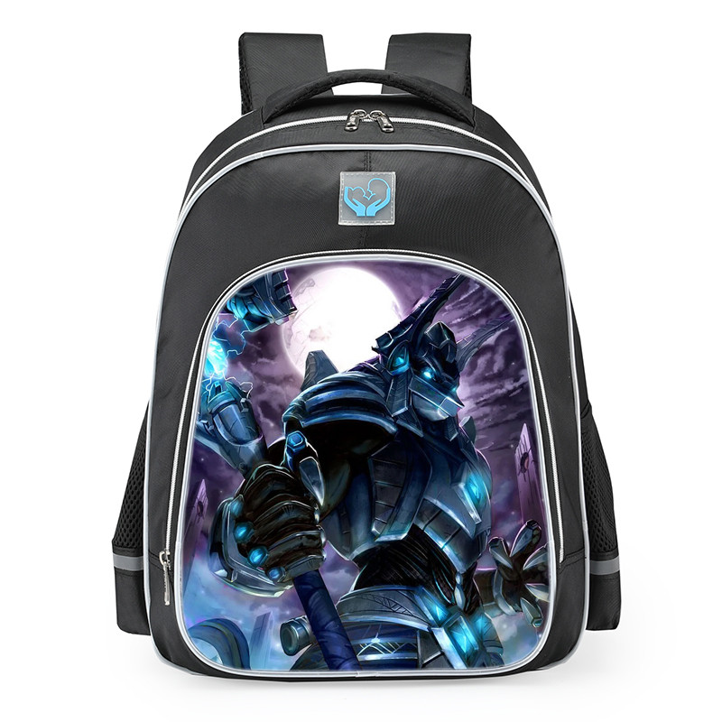 Smite Anubis Adjudicator Skin School Backpack