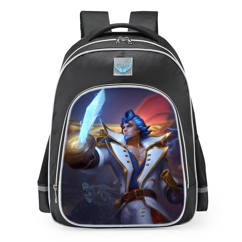 Smite Ao Kuang Admiral Skin School Backpack