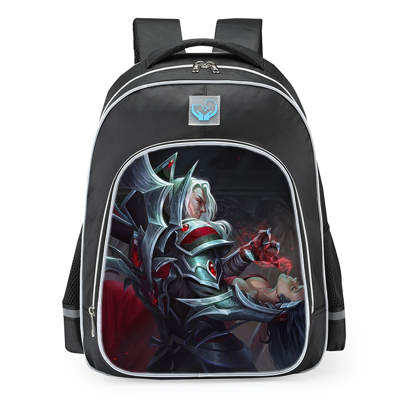 Smite Ao Kuang Cursed Bloodline Skin School Backpack