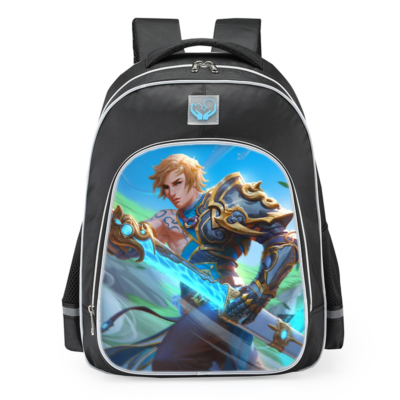 Smite Ao Kuang The Chosen Dragon Skin School Backpack