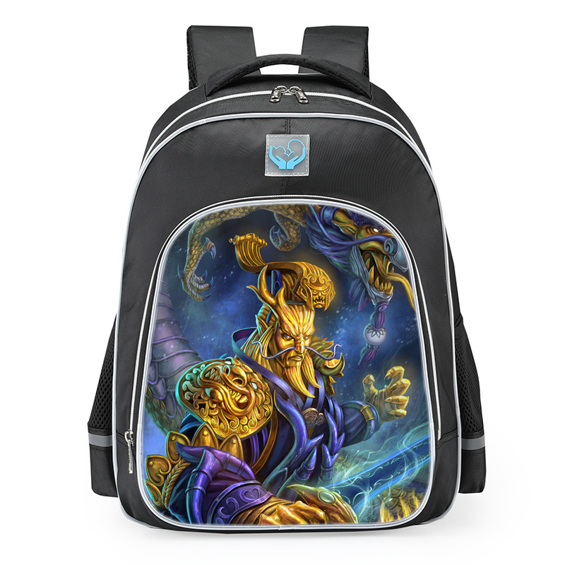Smite Ao Kuang Golden Skin School Backpack