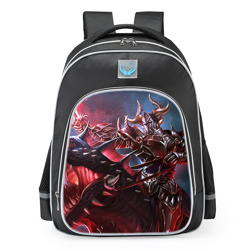 Smite Ao Kuang Dragon Knight Skin School Backpack